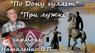 🎹🎶Гармонь Наталенко В. П.: "По Дону гуляет" + "При лужке".