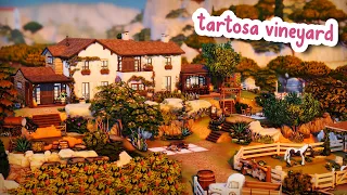 Tartosa Vineyard 🍇 || The Sims 4 Speed Build