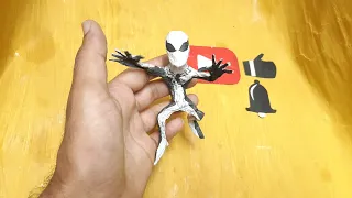 how to make paper White Spider Man ( Mahmoud porma )