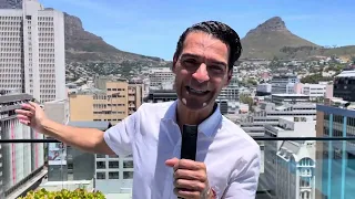 Michael Dierks beim Tafelberg in Kapstadt, Süd Afrika !