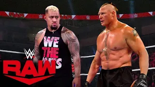 Brock Lesnar vs Solo Sikoa Full Match WWE 2024