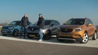 ANWB Triotest Opel Mokka X vs. Renault Captur en Suzuki Ignis 2017