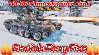TO-55 Full Review - Should You Buy It? Basically A Lower BR T-55A With A Flamethrower [War Thunder]