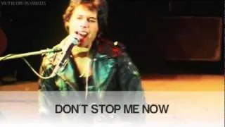 Don't Stop Me Now - Queen (Lyrics on Screen) HD