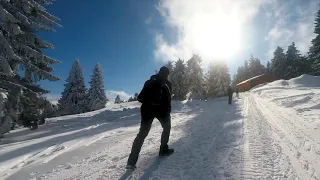 Wejście na Turbacz zimą ❄ | Korona Gór Polski