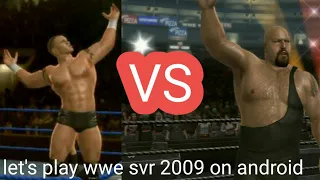 Let's play wwe svr 2009 in PSP ON ANDROID.