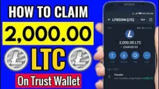 FREE LITECOIN - How to claim Litecoin to your Trustwallet account ||with no investments