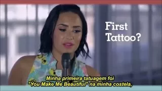 [LEGENDADO] Demi Lovato plays 'First and Last'