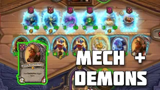 Mech + Demons | Hearthstone Battlegrounds