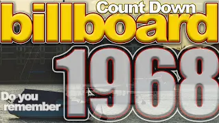 1968 billboard top 100 count down