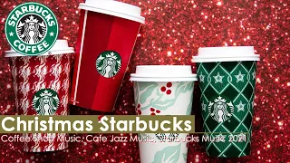 Best of Christmas Starbucks Music 🎅🎄 Happy Christmas Jazz Music 🎄 24 Hours of Happy Starbucks Music