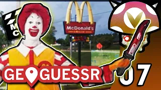 [Vinesauce] Joel - Geoguessr Highlights ( Part 7 McDonald's Special )