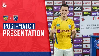 Post-match Presentation | Chennaiyin FC vs Kerala Blasters FC - Match 38 | Hero ISL 2021-22