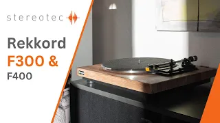Rekkord Audio F300 & F400 | Vollautomatische Plattenspieler aus Deutschland (Video in Deutsch)