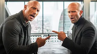 Хоббс и Шоу троллят друг друга. Hobbs and Shaw