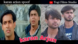 karan arjun spoof | karan arjun (1995)movie scene @nishadvlogs4990 @bindasfuntop8683 @2mentalofficial