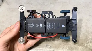 Tamiya pakai baterai iPhone kenceng gak?