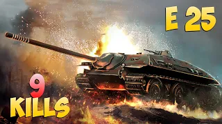 E 25 - 9 Kills 5.5K DMG - Brave! - World Of Tanks