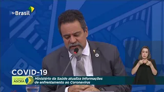 25.05.2020 - Ministério da Saúde concede coletiva de imprensa sobre Covid-19 no Brasil