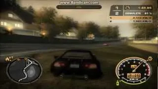 BMW M3 GTR vs Lexus IS300 (nfsmw2005)