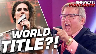 HUGE Announcement on Tessa Blanchard's IMPACT World Championship!| IMPACT! Highlights June 9 , 2020