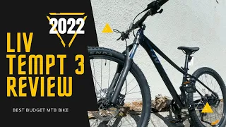 2022 Liv Tempt 3 Hardtail Mountain bike review | Metallic Black | Beginner Bike | Women’s bike
