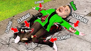 ZŁAMAŁEM KAŻDĄ KOŚĆ... *STRASZNE*