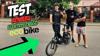 TEST Roweru elektrycznego ECOBIKE EVEN BLACK