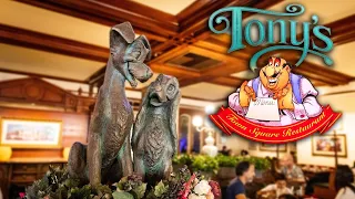 Tony's Town Square Restaurant: Classic Disney Theming & Italian Cuisine in Magic Kingdom!