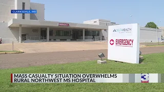 Mass shooting strains small Mississippi hospital