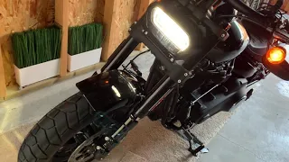 Fat bob 114 ci 2021 with Vance and Hines compitition exhaust