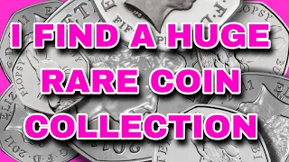 Unbelievable! I find a huge rare coin collection | 50p coin hunt No80