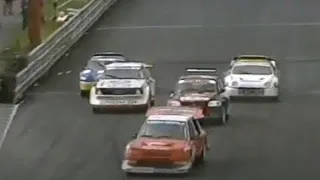 European Rallycross Final 1990 amazing Matti Alamaki Martin Schanche and AUDI QUATTRO S1 Mondello