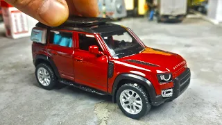 Моделька Land Rover Defender 1/43 Автопанорама. Про машинки.