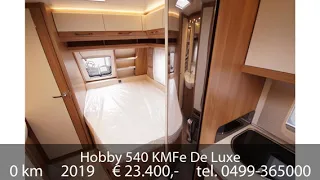Hobby 540 KMFe De Luxe