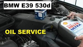 BMW E39 OIL SERVICE (530d)