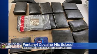 Fentanyl-cocaine mix seized by Front Range Task Force