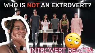 Introvert Reacts: 6 Extroverts vs 1 Secret Introvert | Odd One Out