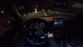 facelifted 2021 Hyundai Veloster N Night POV Test Drive (4K)