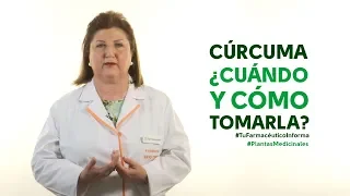 Cúrcuma, cuándo y cómo tomarla. Tu Farmacéutico Informa - #PlantasMedicinales