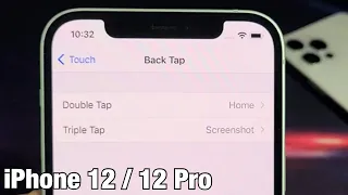 iPhone 12's: How to Use/Enable Back Tap (Double Tap or Triple Tab)