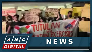 Tensions mar protests vs. PH-U.S. Balikatan exercises | ANC