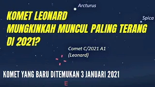 Komet Leonard Akan Muncul Terang di 2021