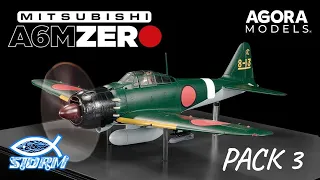 Agora Models Mitsubishi A6M Zero Fighter (1/18 scale) - Pack 3 Cockpit