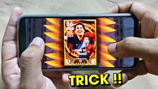 Trick To Get 105 Rated Big Time L. Messi In eFootball 2024 Mobile !! Messi Trick 😍🔥