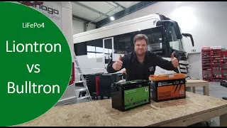 Der VERGLEICH - Liontron VS Bulltron - Zwei Lithium Batterien im Test - LiFePo4 im autark Wohnmobil