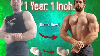 How I Put An INCH On My Arms In 1 Year