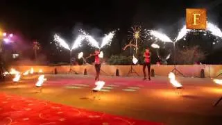 Свадебное fire show "iLove" от Ферджулян шоу