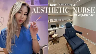 how i became an aesthetic injector | 1-year post grad *no experience*