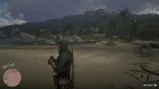 The 100% EASIEST Way to get to Mexico, Guarma & Anywhere outside The map in RDR2. PS4 Pro